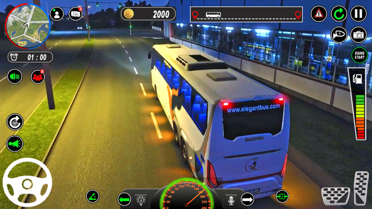 Coach Driving Simulator Game游戏截图