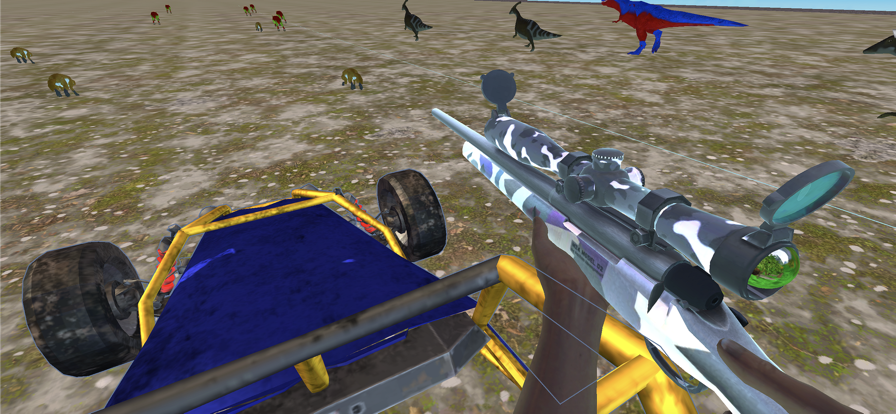 Wild Dino Hunting Gun Games 3d游戏截图