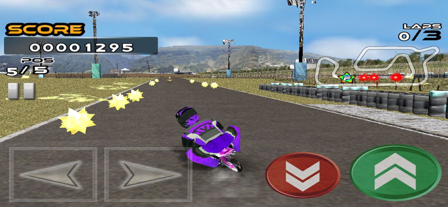 Pocket Bike Race游戏截图