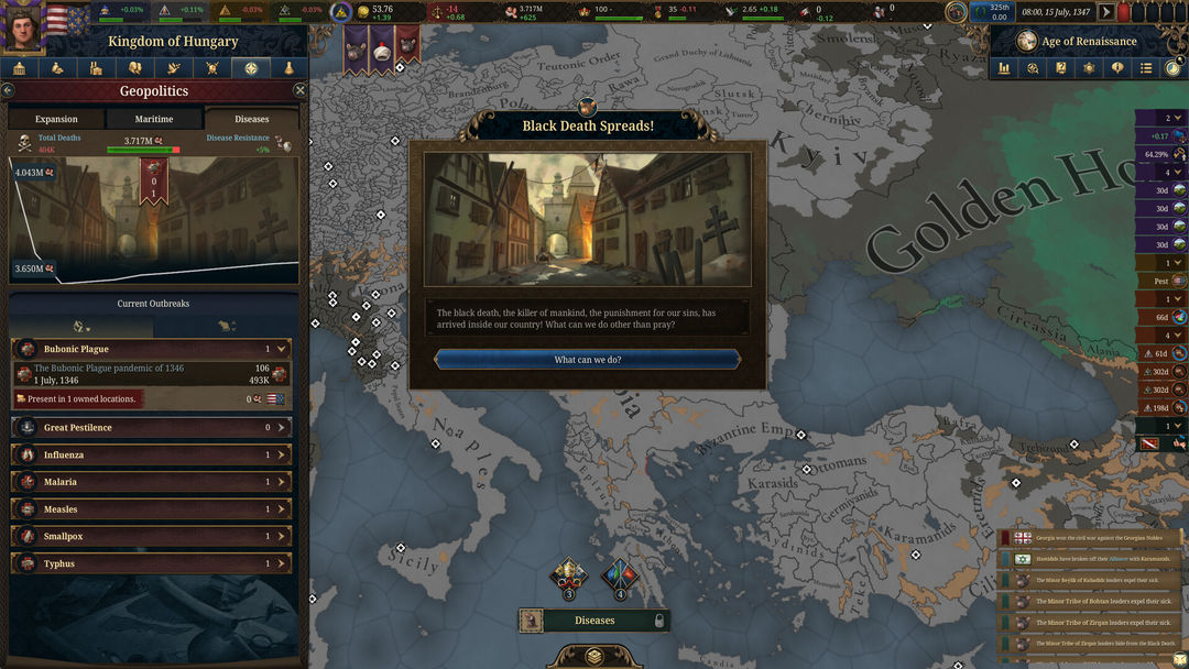 Europa Universalis V游戏截图