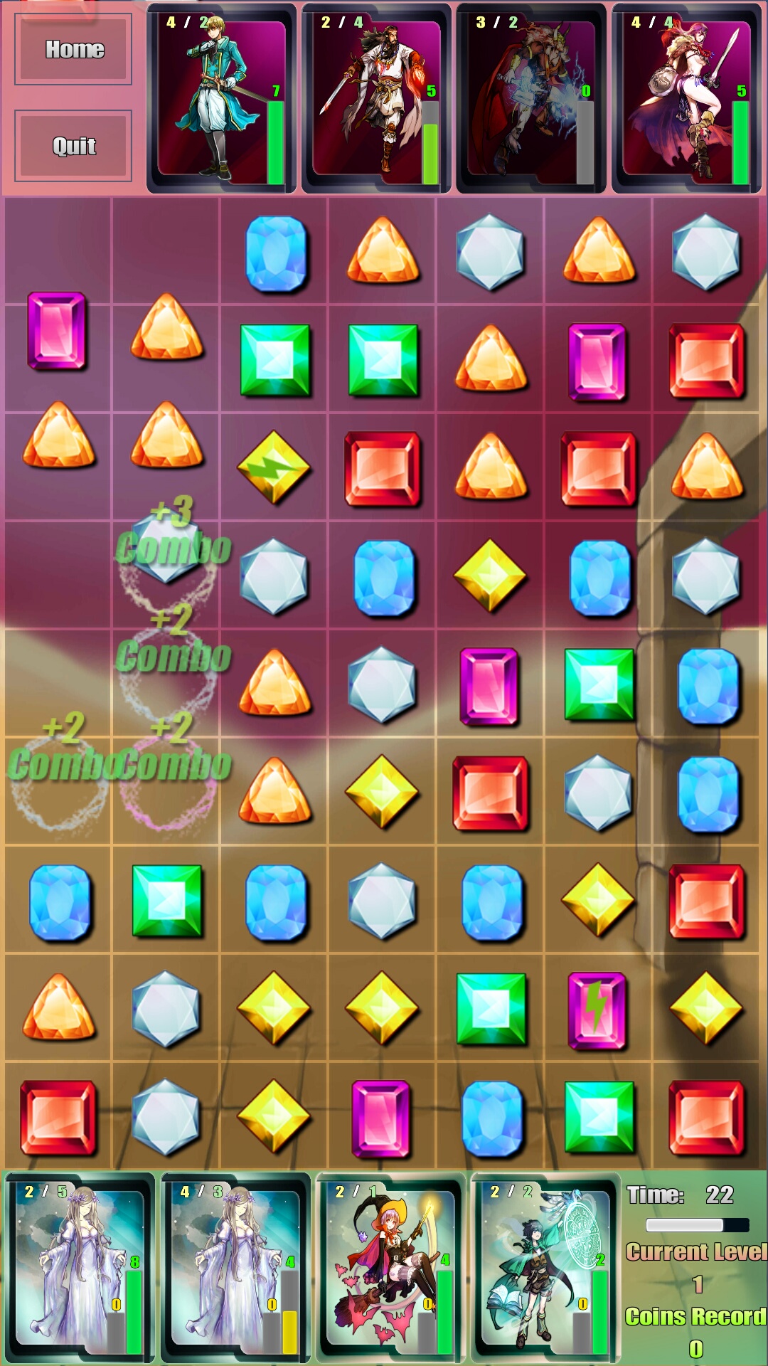 卡牌战争游戏截图