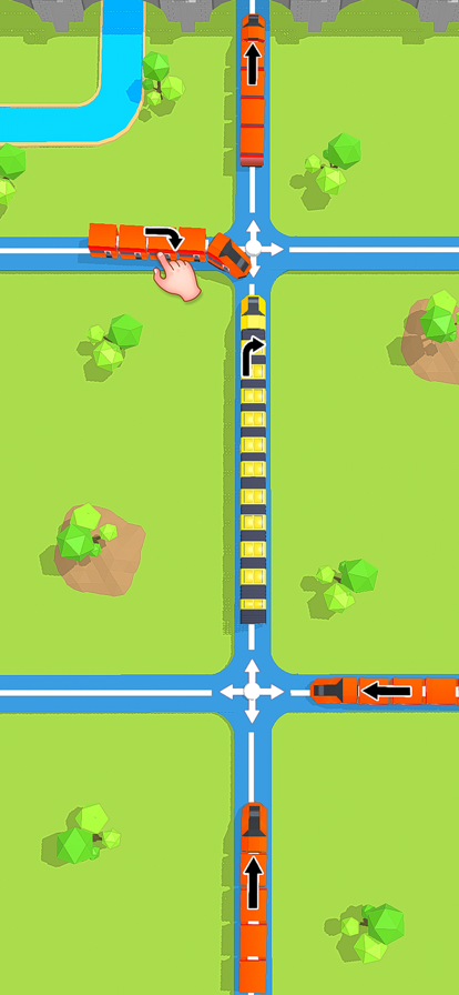 Train Escape Traffic Puzzle游戏截图