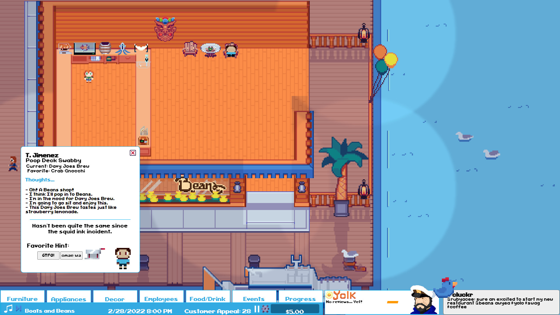 Beans: The Coffee Shop Simulator游戏截图