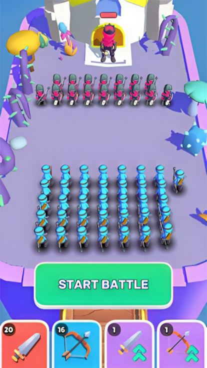 Merge Army Tower Attack游戏截图