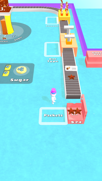 Idle Chocolate Factory 3D游戏截图