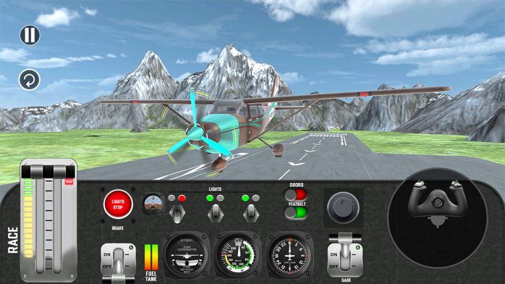 Flight Plane Pilot Simulator游戏截图