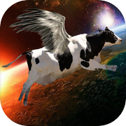 Flying Cow Rescue Galaxy Game : The Super Cow Flying Simulator Game of 2016