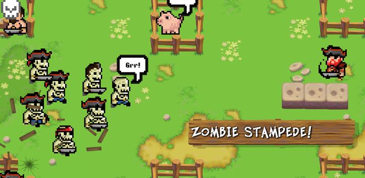 Zombies vs Pirates: Island Run游戏截图
