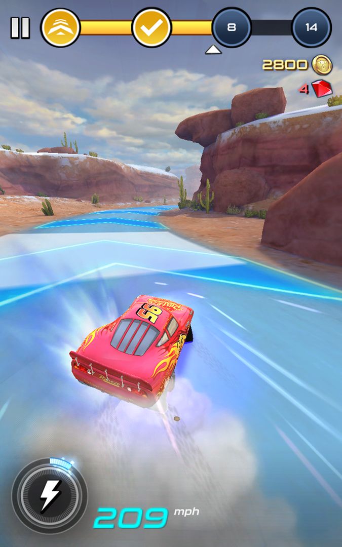 Screenshot of Cars: Lightning League