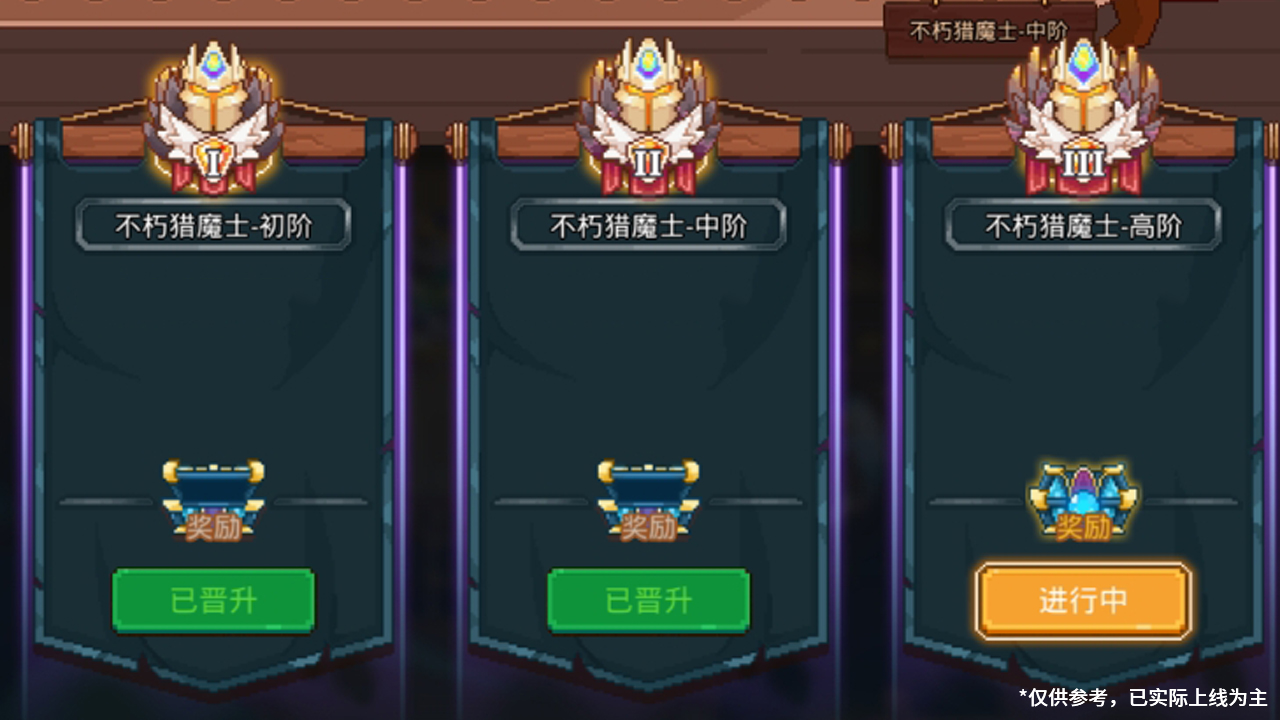 猎魔之路新增等级