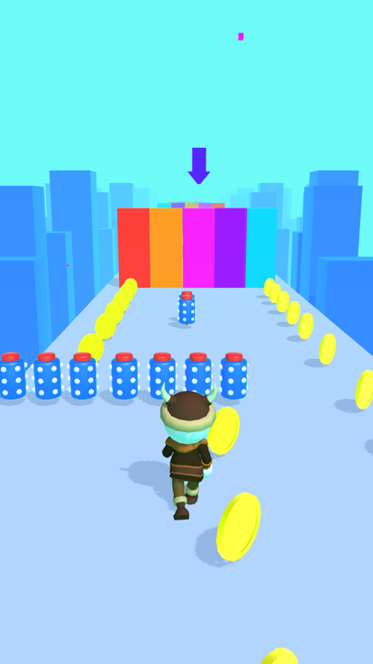 Hyper 跑 3D 离线 游戏游戏截图