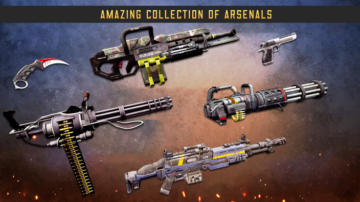 Guns Crossfire: 琅琊榜 遊 戲 雷霆 槍戰游戏截图