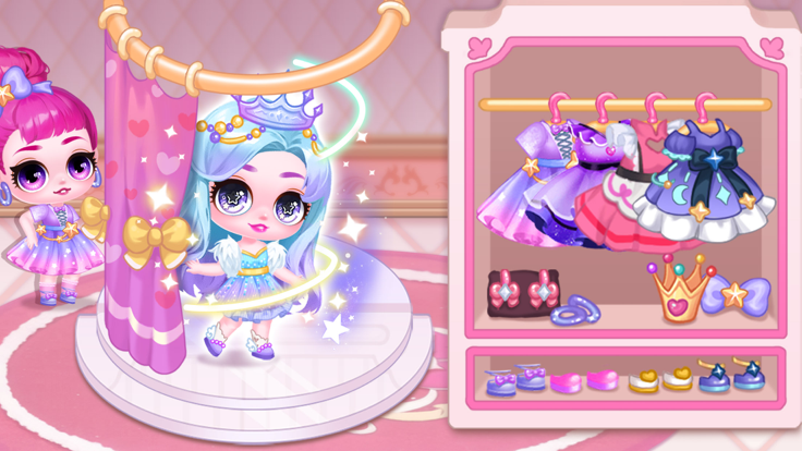 Sweet Dolls: Princess Dress Up游戏截图