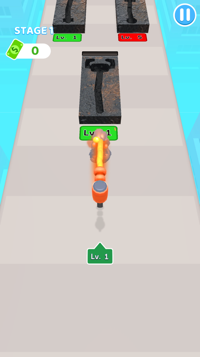 Robot Builder Run游戏截图