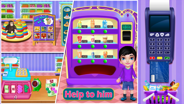 Supermarket Shopping Game游戏截图