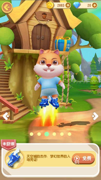 猫跑酷 - 经典跑酷游戏游戏截图