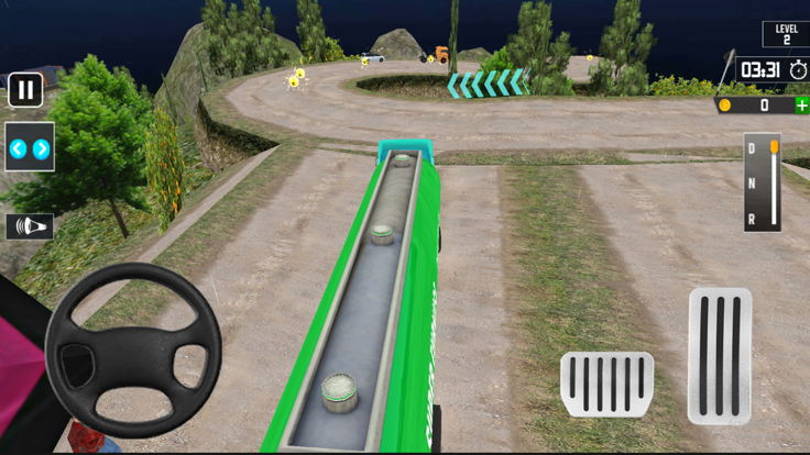 Oil Tanker Euro Truck 3D Games游戏截图