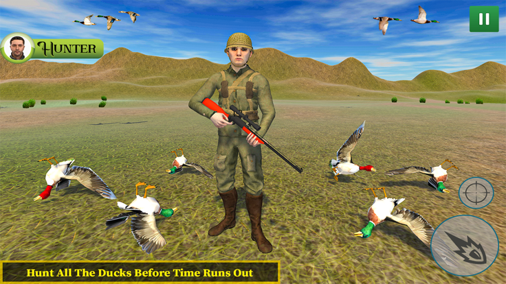 Duck Hunting Sniper Shooting游戏截图