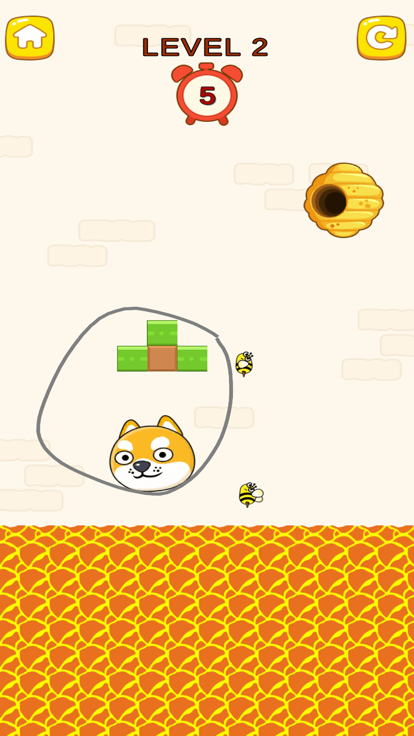 Dog Rescue - Draw to Save游戏截图