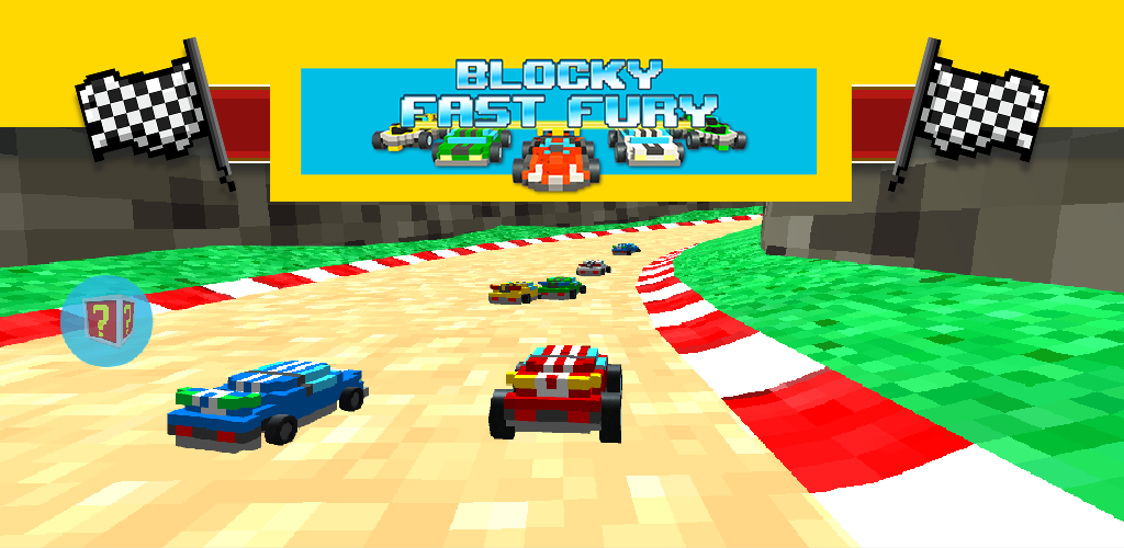Blocky Fast Fury游戏截图