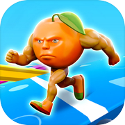 Silly Guys Race: Fall & Run