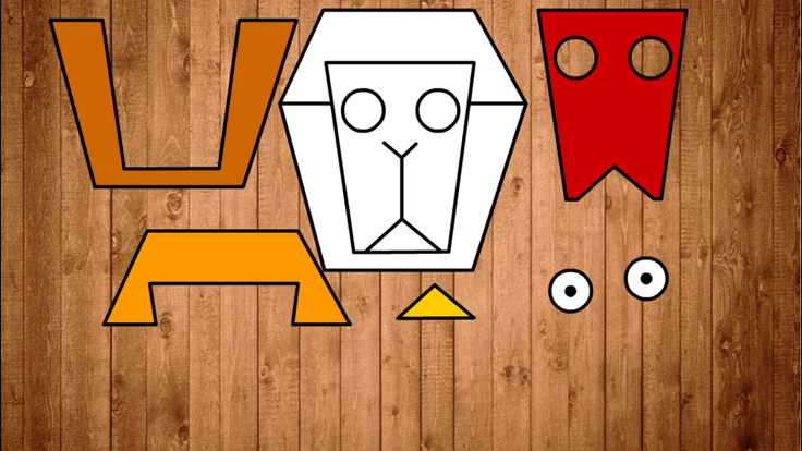 儿童游戏：形状拼动物 - 儿童游戏拼图免费3岁4岁5岁6岁、宝宝游戏免费巴士大全、小猪佩奇游戏游戏截图