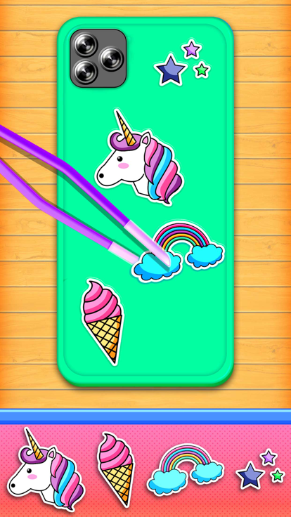 笔记本手机壳设计游戏截图