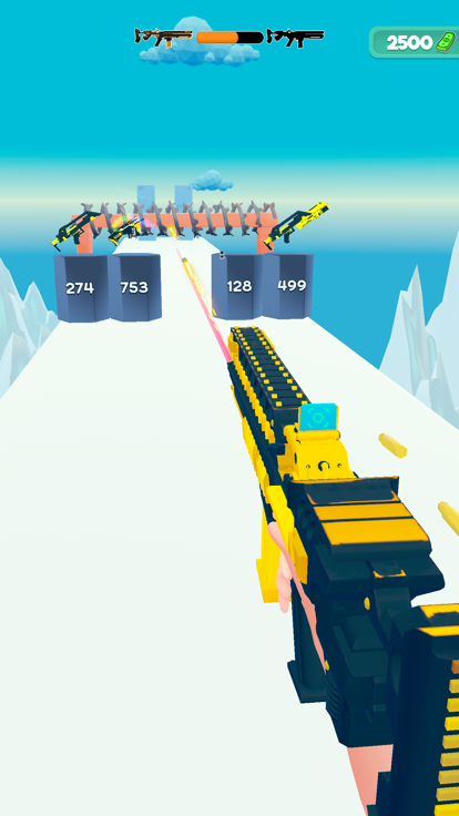 Gun Run 3D!游戏截图