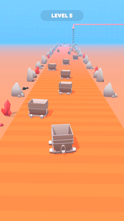 Minecart Stack游戏截图