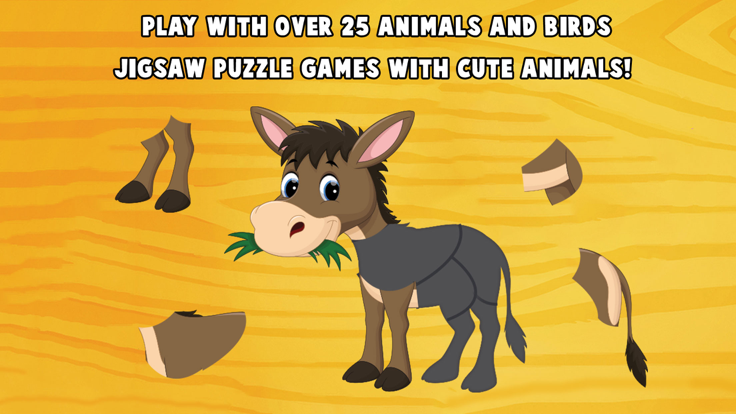 My First Animals Puzzle Games For Toddlers游戏截图