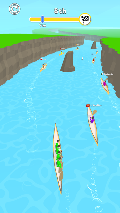 Paddling Race游戏截图