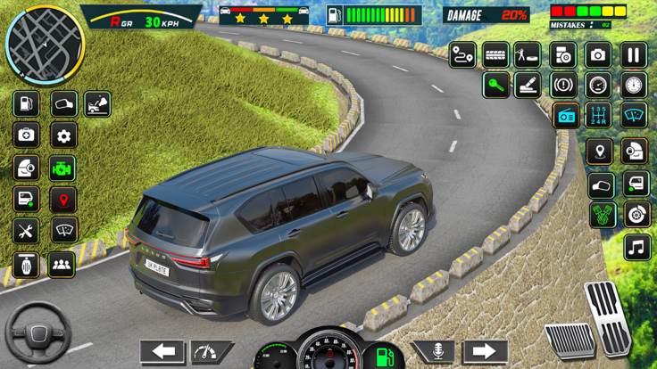 Fury Car Parking Game 3D游戏截图