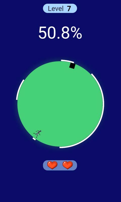 圆形跑酷游戏截图