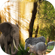 丛林动物攻击大象模拟器游戏