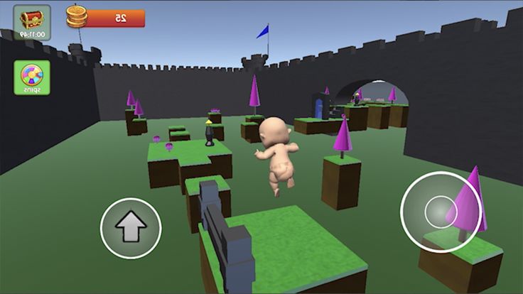 Parkour The Castle Run游戏截图