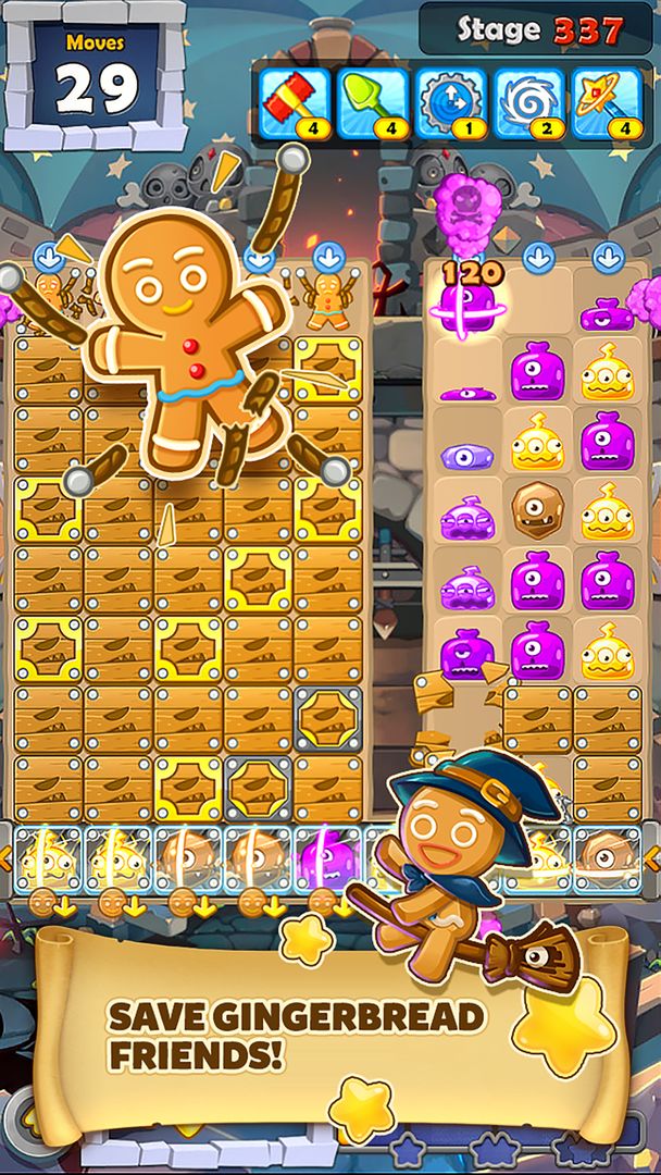 Screenshot of MonsterBusters: Match 3 Puzzle