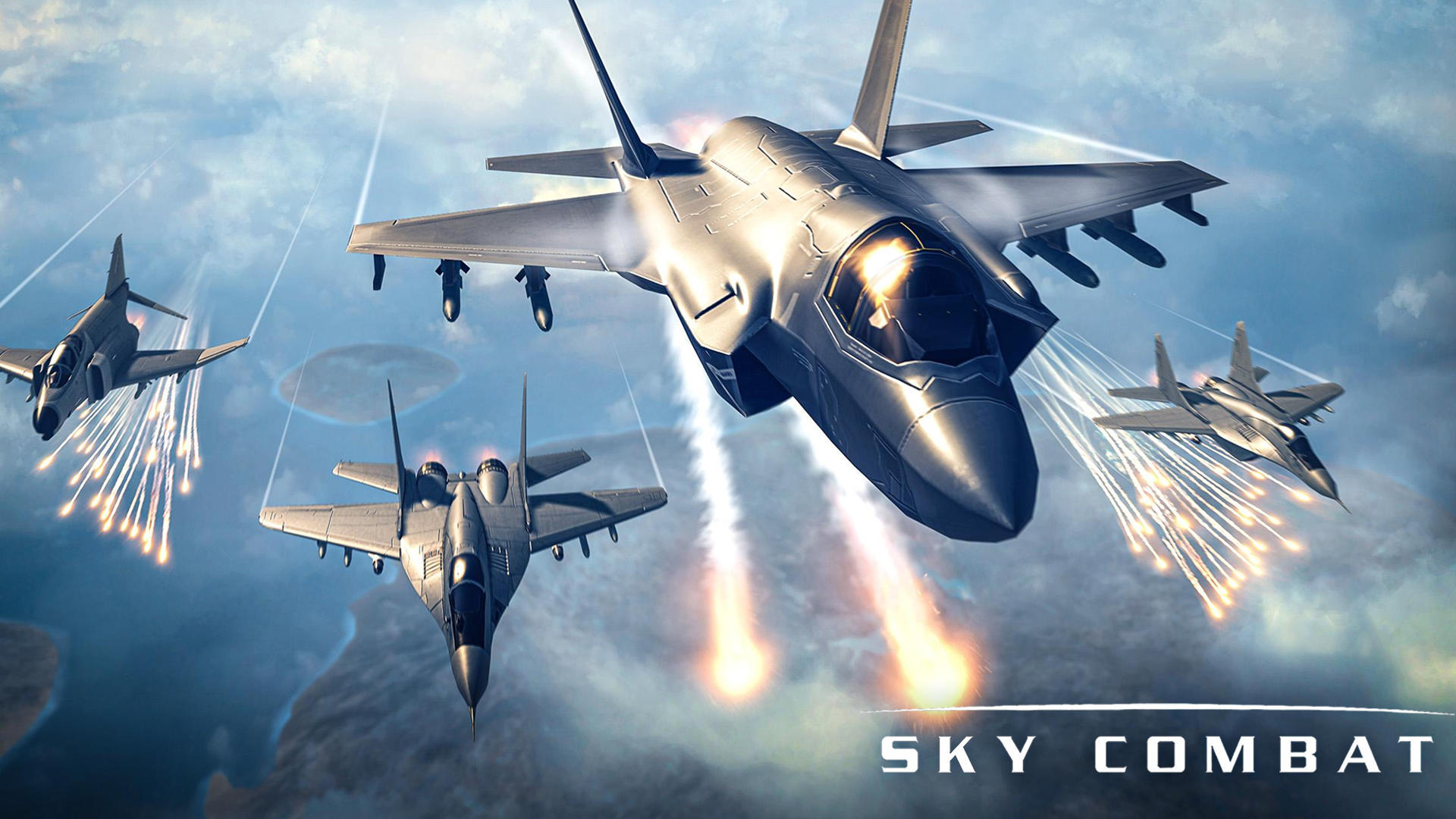 空战 - 现代战争 飞行游戏游戏截图