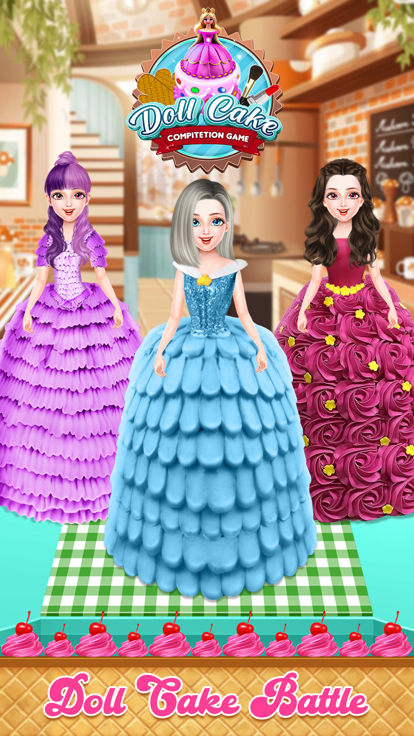 Fashion Doll Cake Games 2023游戏截图