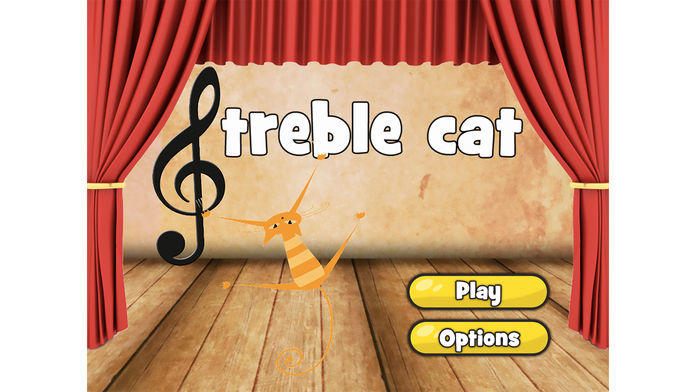 Treble Cat - 学习如何看乐谱游戏截图