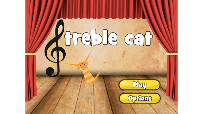 Treble Cat - 学习如何看乐谱游戏截图