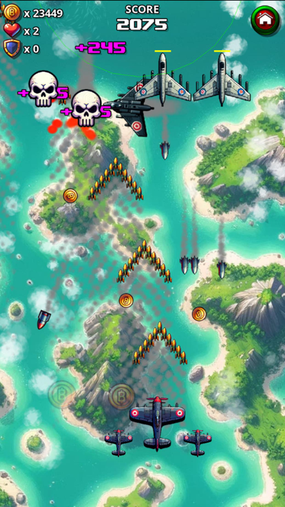 Aircraft Wargame 5游戏截图