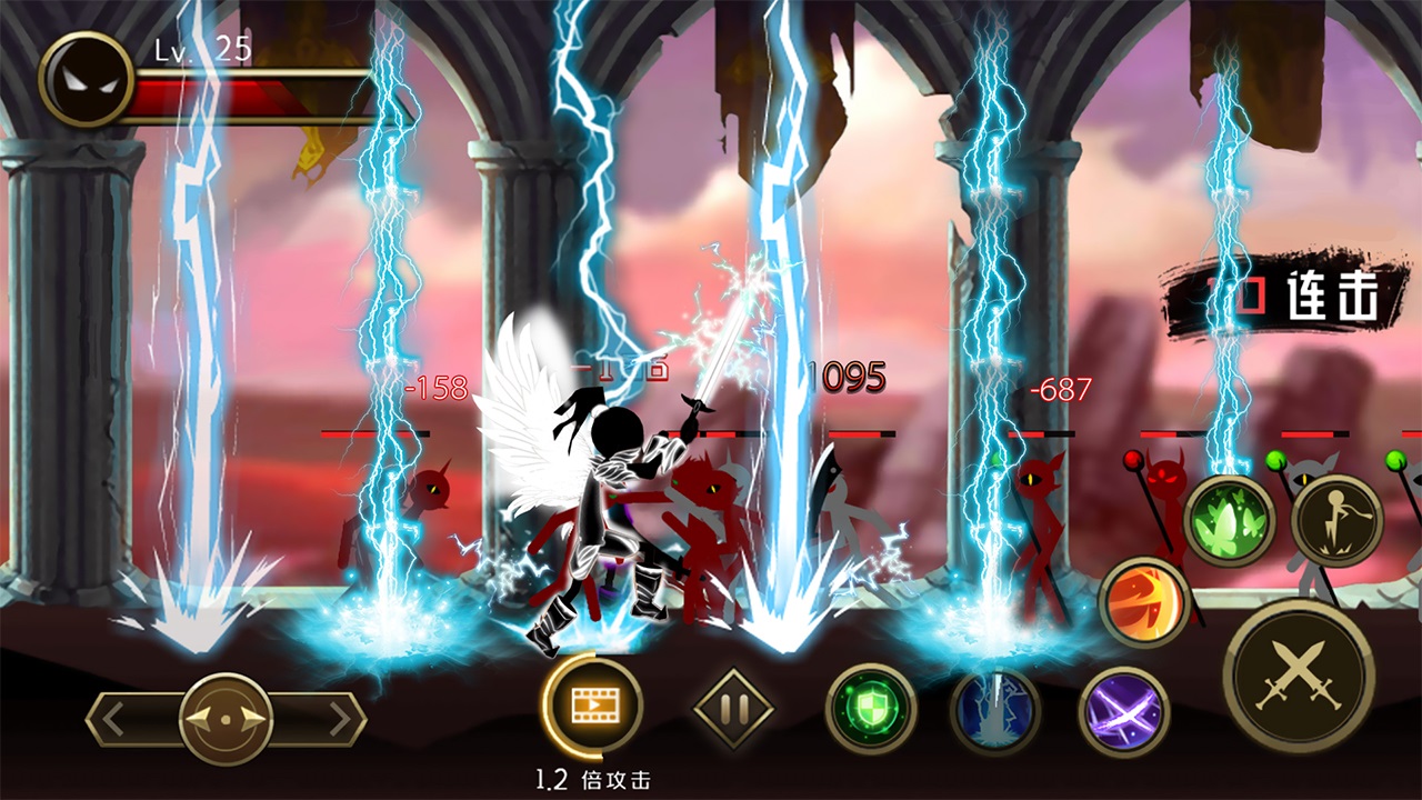 火柴人英雄传说游戏截图