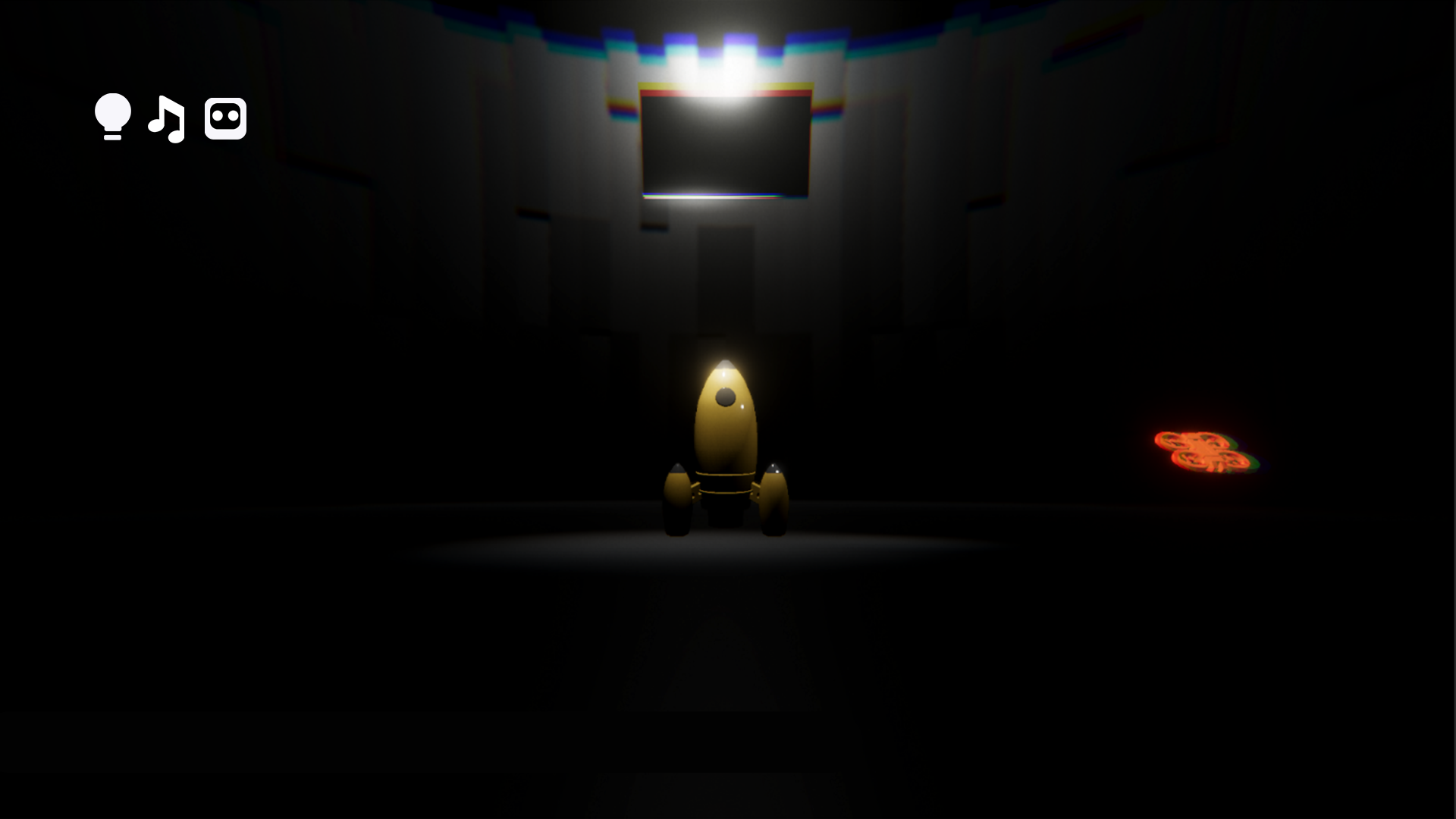 光、音乐和机器人游戏截图