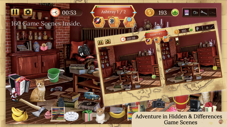 隐藏的神秘: 尋找隱藏物品游戏截图