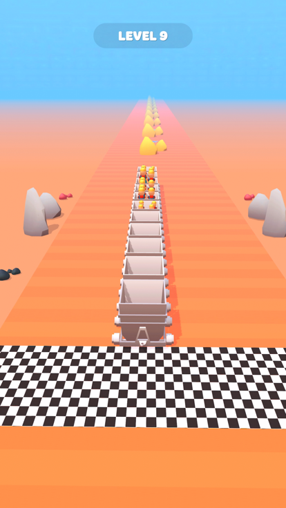 Minecart Stack游戏截图