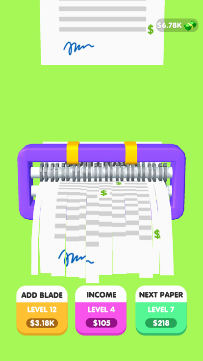 Shredding Idle游戏截图