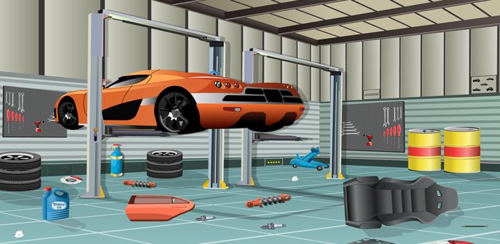 Escape Games - Car Workshop游戏截图