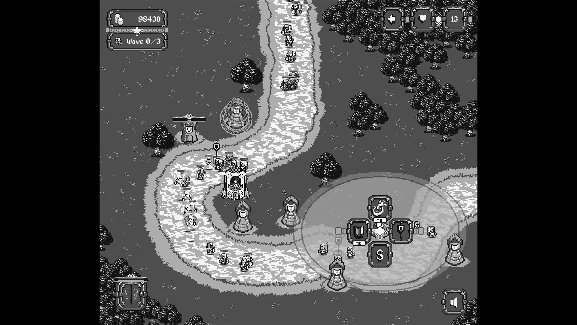 Pixel Fortress: Tower Defense游戏截图