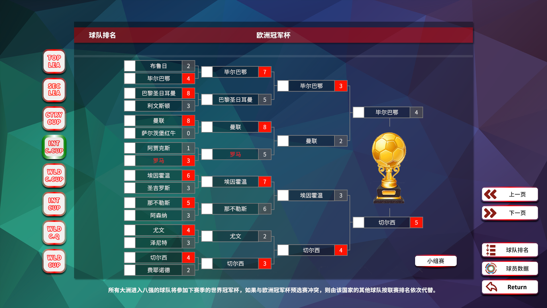 职业足球生涯2游戏截图