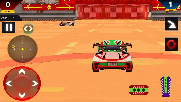 Flying Car Soccer Game游戏截图